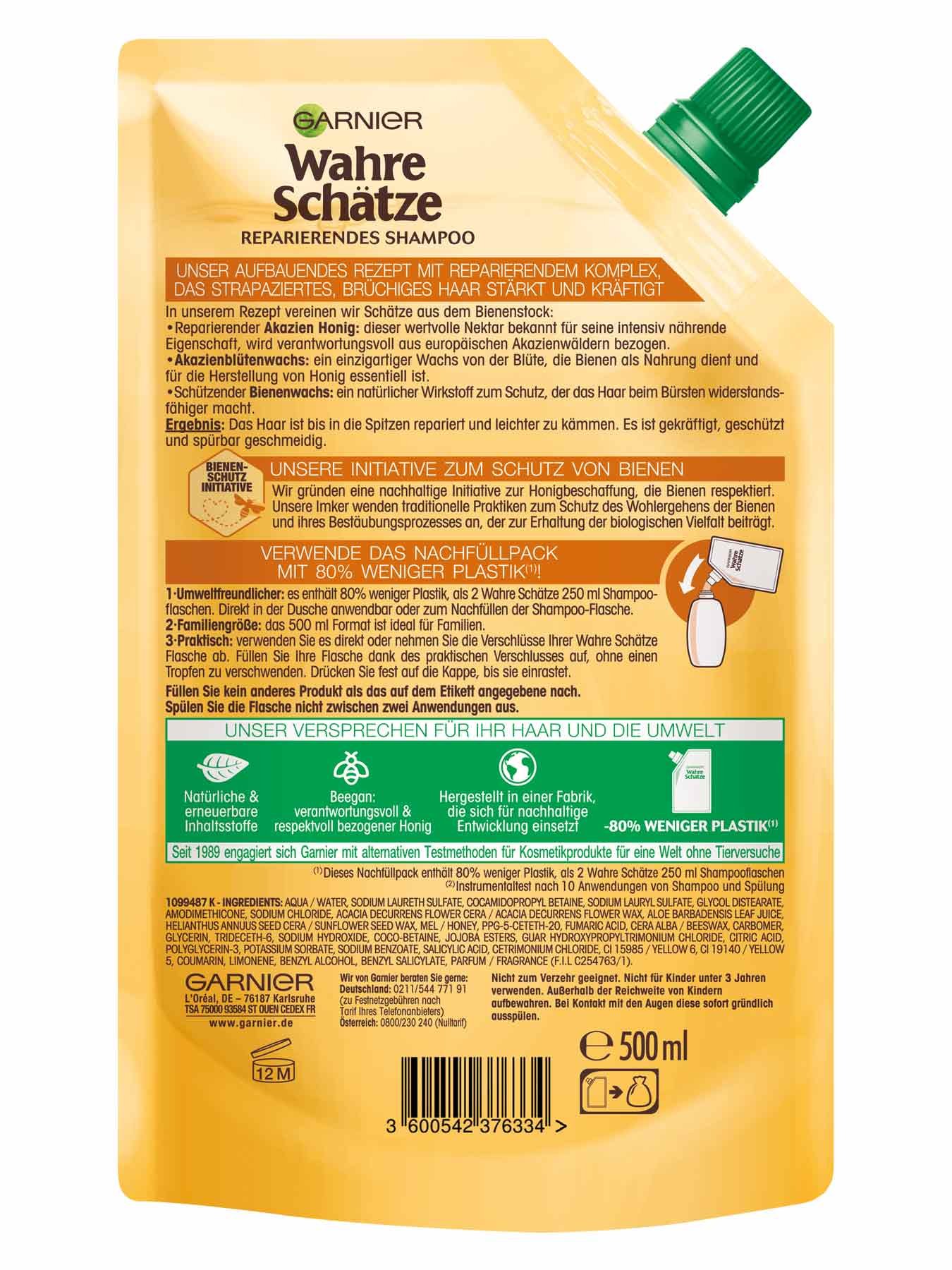 Reparierendes Shampoo Honig Schätze Nachfüllpack